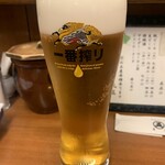 丸五 - 生ビール(中)