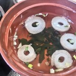 ゆで太郎 もつ次郎 - 吸い物