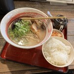 麺富 天洋 - ラーメンAセット