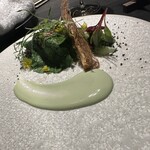 TOKi - 土の濡れた野菜 春:  菜の花 サワークリーム