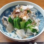 谷口や - 勝山水菜おひたし
