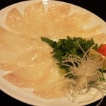 ふぐ料理 玄品 - ふぐ刺し