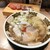 すごい煮干ラーメン 野毛 すし 釣りきん - 料理写真:凄い煮干しラーメン(醤油)と寿司5貫(日替わり)¥1,900