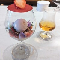 GENTLE Dining - ■いちごのティラミスパフェ(2024.4/28-29)