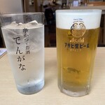 串かつとお酒 でんがな - 生ビール