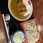 Sei getsu - ランチセット チキンカツカレーともりそば