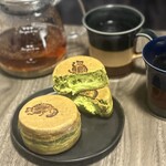 一〇八抹茶茶廊 - 『抹茶の今川焼き 抹茶カスタード』
            『抹茶の今川焼き 桜あん白玉』