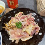 西邑かしわ専門店 - タタキ700円