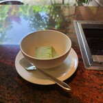 大昌園 - デザートの抹茶アイス