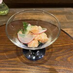 マリティーム - サーモンとセロリのカクテル仕立て