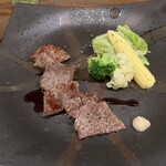 マリティーム - 長崎和牛のカットステーキ温野菜添え
