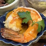 マリティーム - 大海老の白ワイン蒸し
