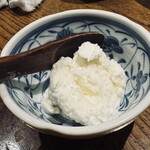 鳥長 - 酒粕のジェラート