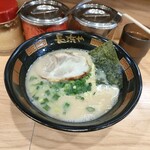 博多ラーメン 長浜や - 博多ラーメン（炒飯セット¥1,080）