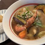 野菜料理とスープカレーのお店 南葉亭 - 北海シーフードのスープカレー