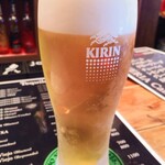 BAR TAQUERIA Cantina - キリンラガー通常680円がハッピーアワーで350円