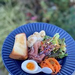 庭cafe443 in Todoroki - ブランチプレート
