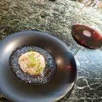 ダイニング・ウイズ・ワイン　そむりえ亭 - 【H25.12.31】オマール海老の海に浮かんだ帆立て貝。