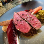 ダイニング・ウイズ・ワイン　そむりえ亭 - 【H25.12.31】蝦夷鹿。