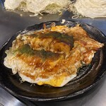 Hiroshima Fuu Okonomiyaki Momijiya - とんぺい焼きチーズ