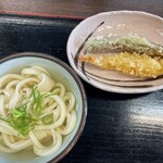 中西うどん - かけうどん