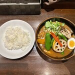 Nishi Tonden Doori Supu Kare Hompo - とり野菜カレー