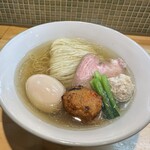 猫と月 chan mie noodles - 味玉塩　中華そば
