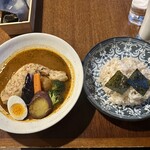 Rakkyo - 道産野菜セット(知床どり野菜スープカレー)