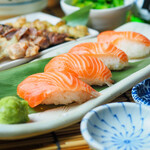 鮭魚壽司（四件）