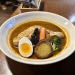らっきょ - 知床どり野菜スープカレー