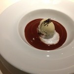 フランス料理 ル・クール - 2014/2/22　デセール　アイスとチョコとトリュフ♪