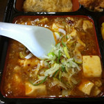 上海菜 - 日替わりランチ￥700　麻婆豆腐