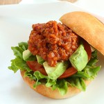 ブリスカフェ - 【アボカドバーガー】