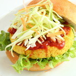 ブリスカフェ - 【おとうふベジバーガー】