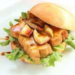 ブリスカフェ - 【厚焼き照り焼きバーガー】