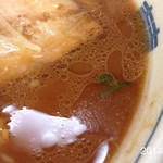 八方 - 2014.2.28(金)12時30分  中華そば650円 ストレート麺と豚骨と少し酸味感じる濃口醤油スープが印象的。