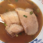 八方 - 2014.2.28(金)12時30分  中華そば650円 ストレート麺と豚骨と少し酸味感じる濃口醤油スープが印象的。