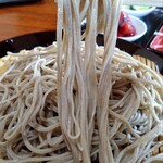 茅乃庵 - 寒晒し田舎そば