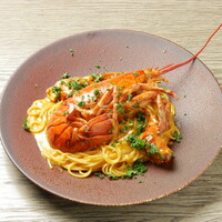 オマール海老のクリームパスタ