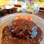 natuRe tokyo - ⚫薪焼きハンバーグ  八丁味噌のデミグラス