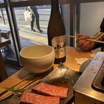 焼肉食堂 かど家    - 瓶にシフト