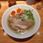 麺家 たけ田 - 味玉塩らーめん