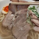 麺家 たけ田 - 豚レアチャーシュー