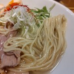 麺家 たけ田 - 麺の感じ