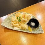 いざかや しん - 魚介天ぷら盛り合わせです(o^^o)
