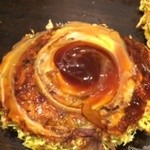 鶴橋風月 なんば御堂筋グランドビル店 - 豚イカ玉