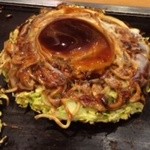 鶴橋風月 なんば御堂筋グランドビル店 - 豚玉モダン