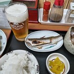 きときと食堂 - 昼ビール