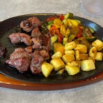 Saizeriya - ラム(肉)と野菜のグリル