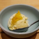 参鶏湯 人ル - （※写真7）デザート（柚子ジャムのせバニラアイス）
